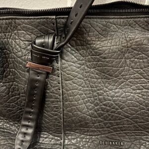 Black Leather Ted baker purse